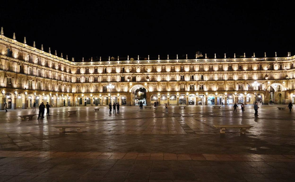 Imagen de la Plaza Mayor de Salamanca.