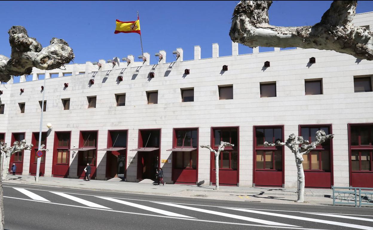 Comisaría de la Policía Nacional de Palencia. 