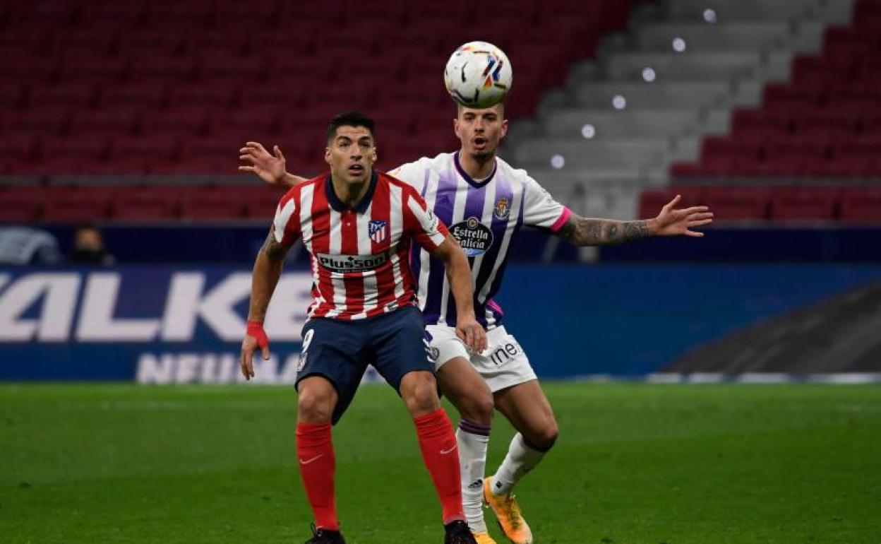 Javi Sánchez y Luis Suárez