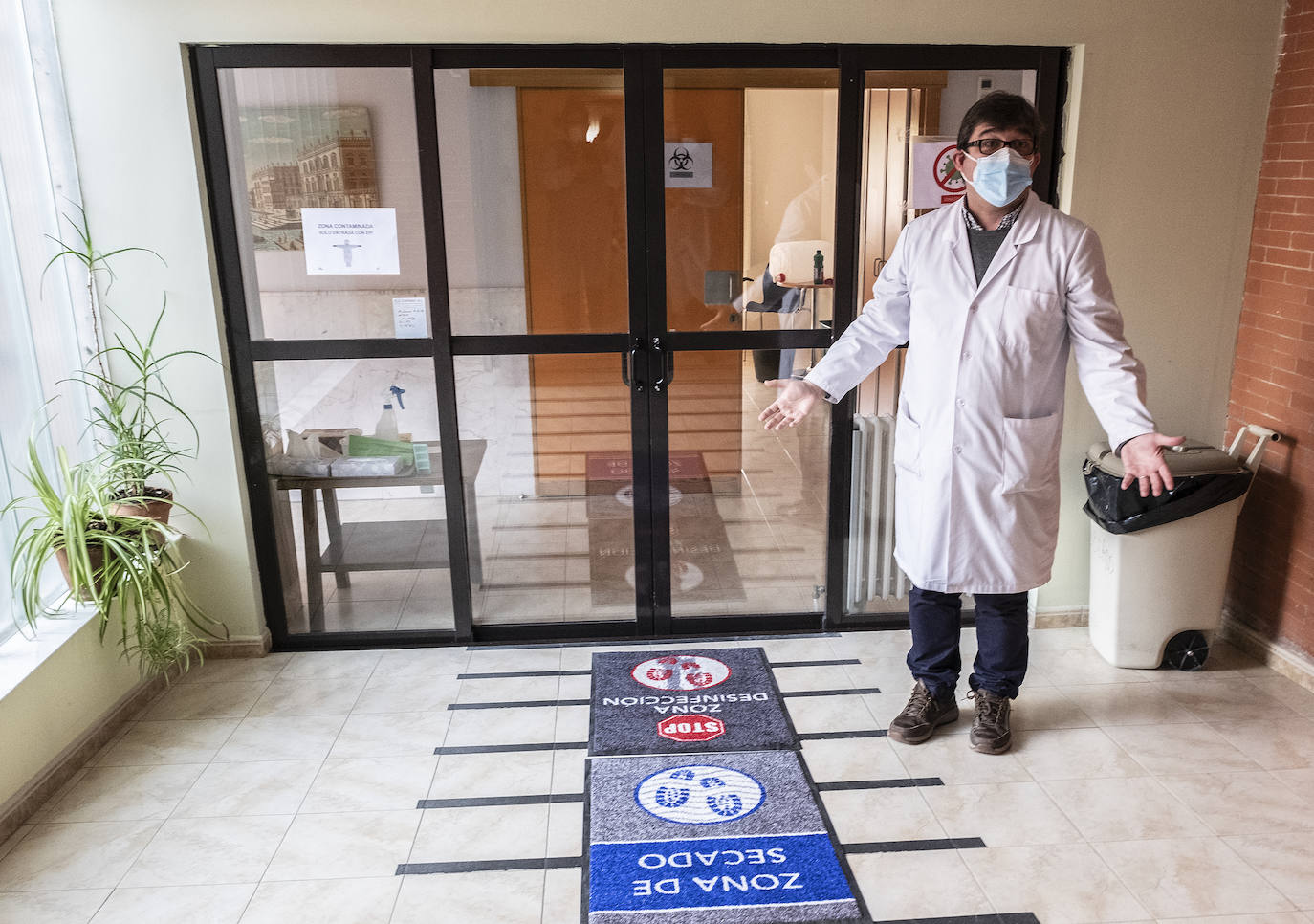 Fotos: Así se vive en la Residencia Cardenal Marcelo tras nueve meses de pandemia de coronavirus