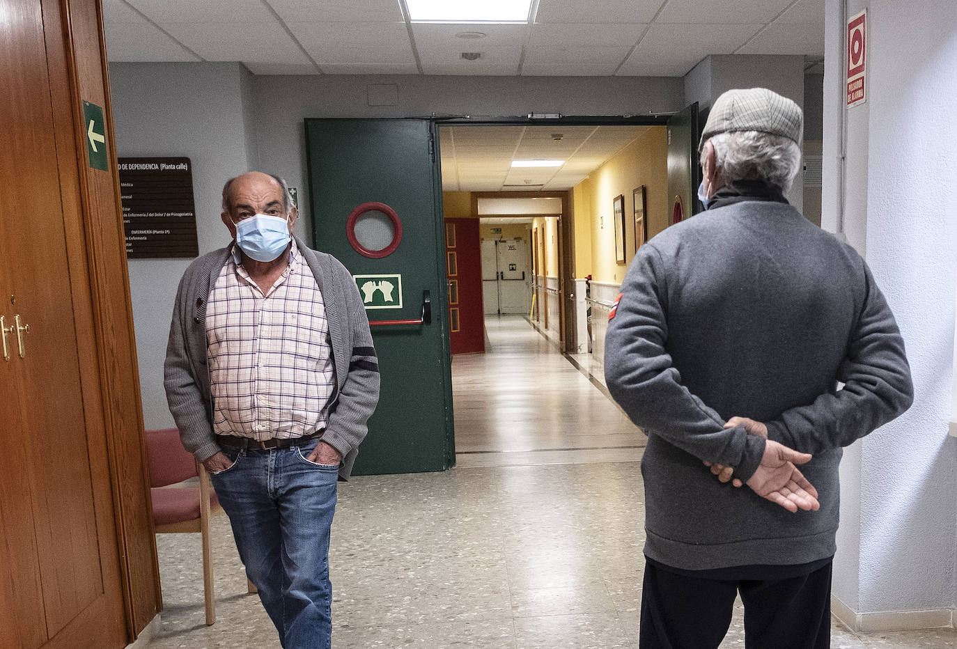 Fotos: Así se vive en la Residencia Cardenal Marcelo tras nueve meses de pandemia de coronavirus