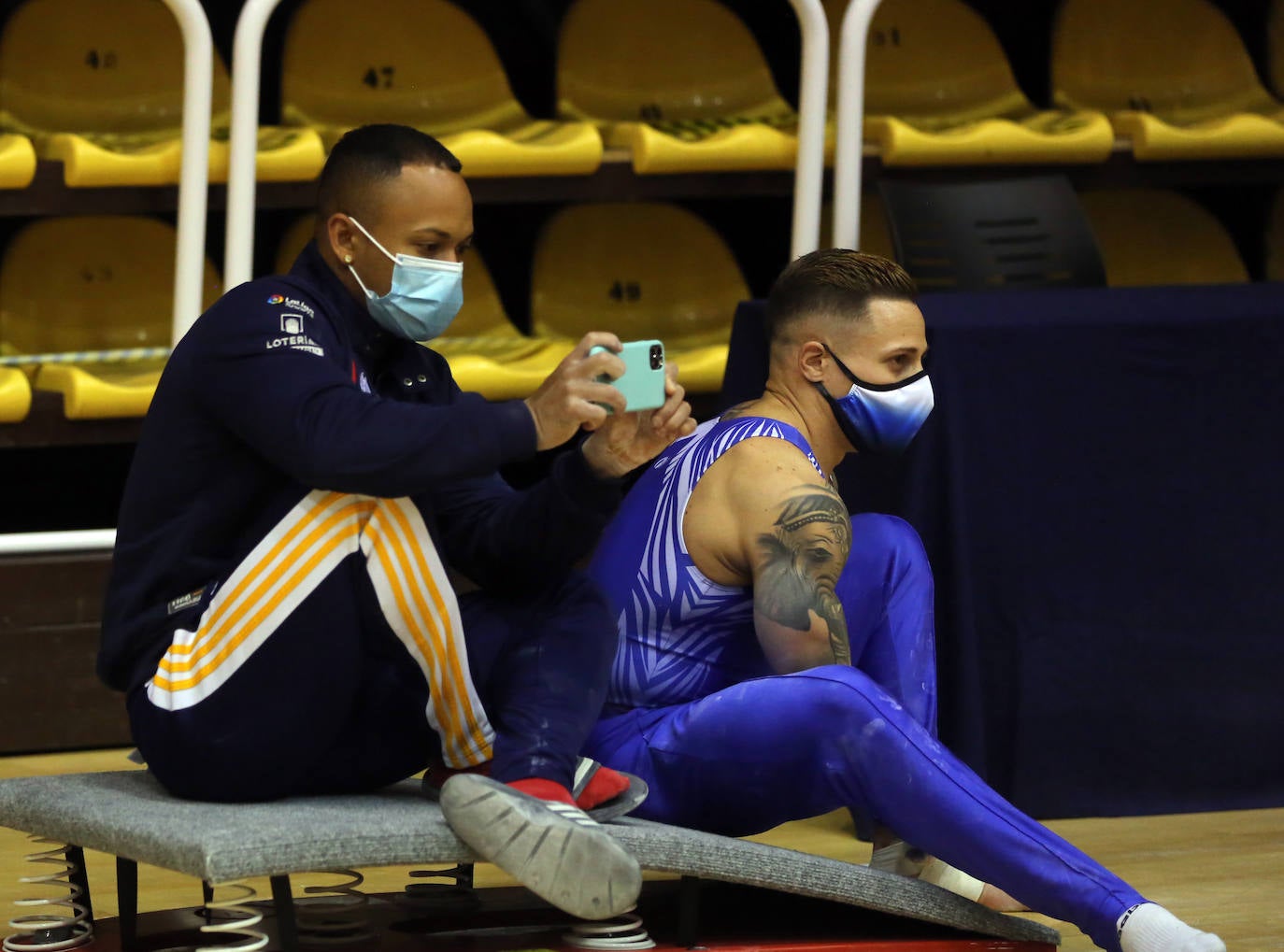 Fotos: Néstor Abad, campeón de España de gimnasia artística masculina