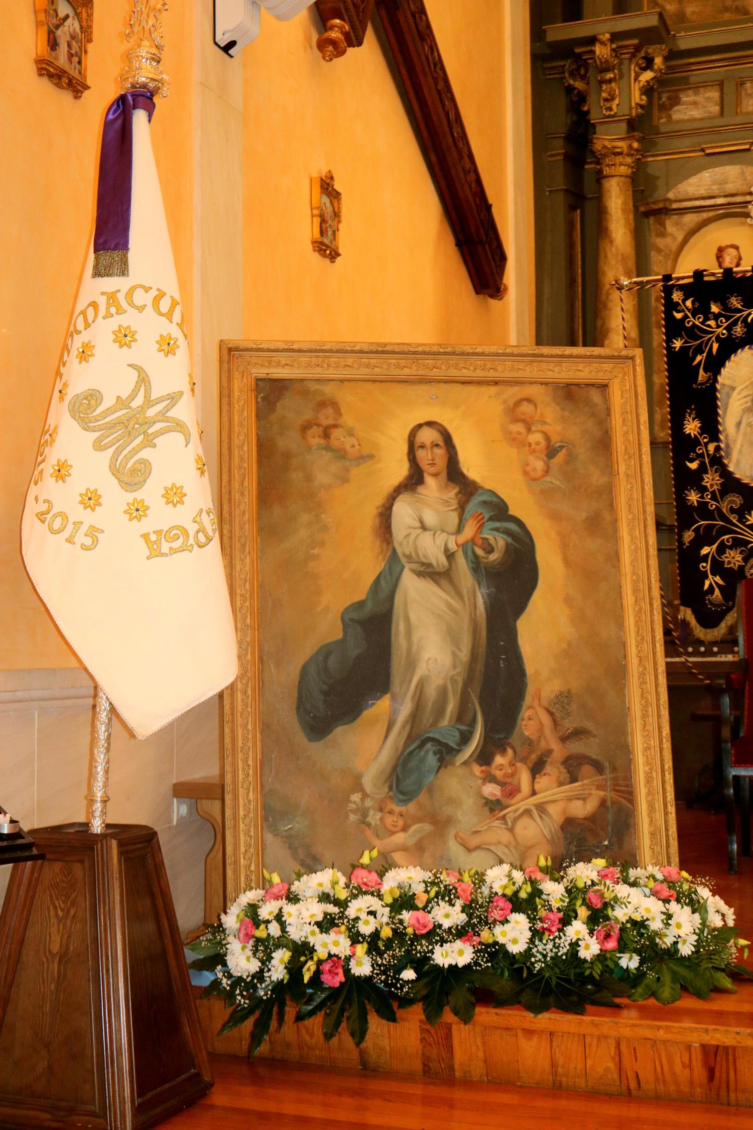 Renovación del voto concepcionista como se viene realizando desde 1615