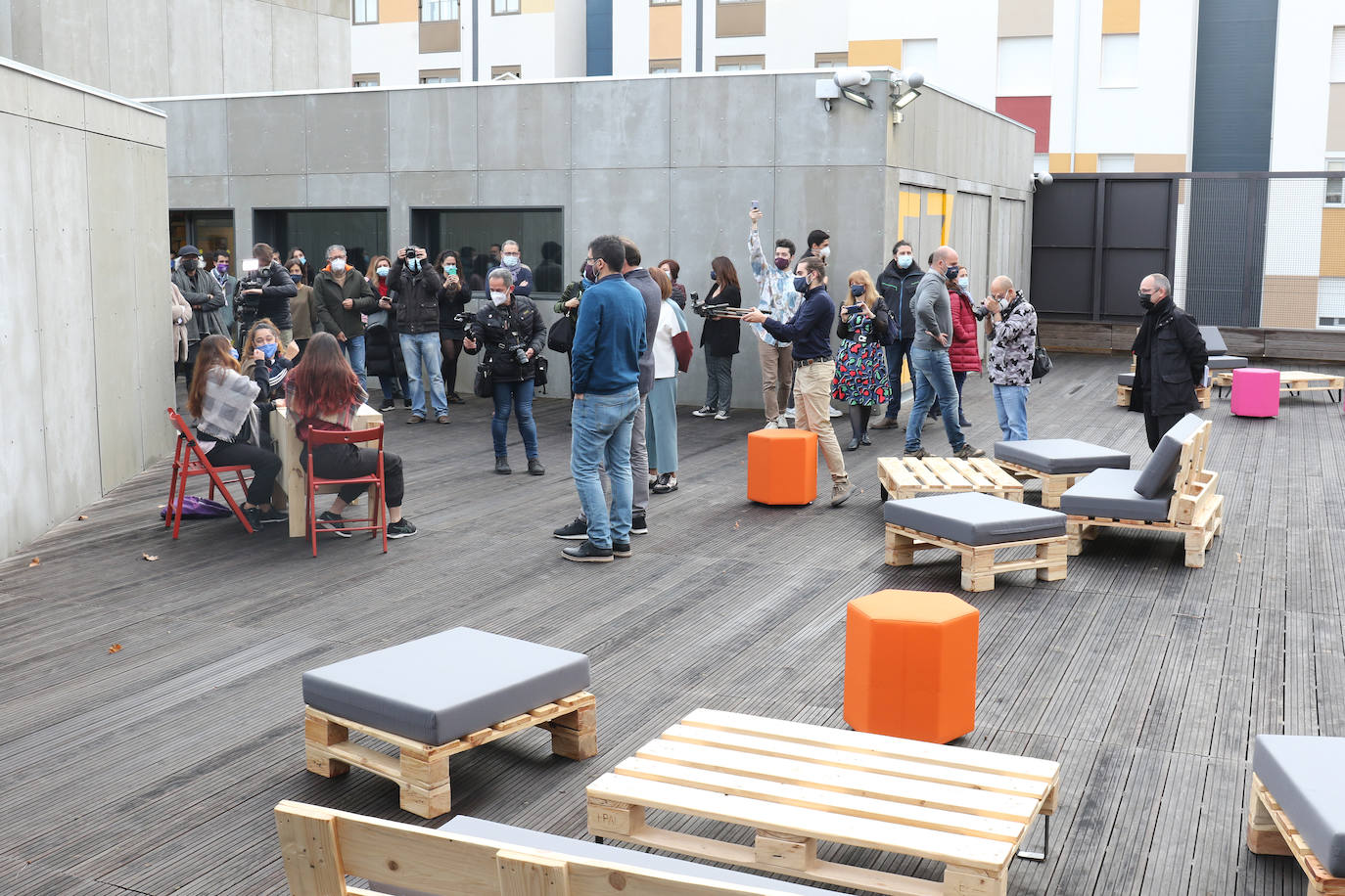 Fotos: Inaugurado el nuevo Espacio Joven de la Zona Norte de Valladolid