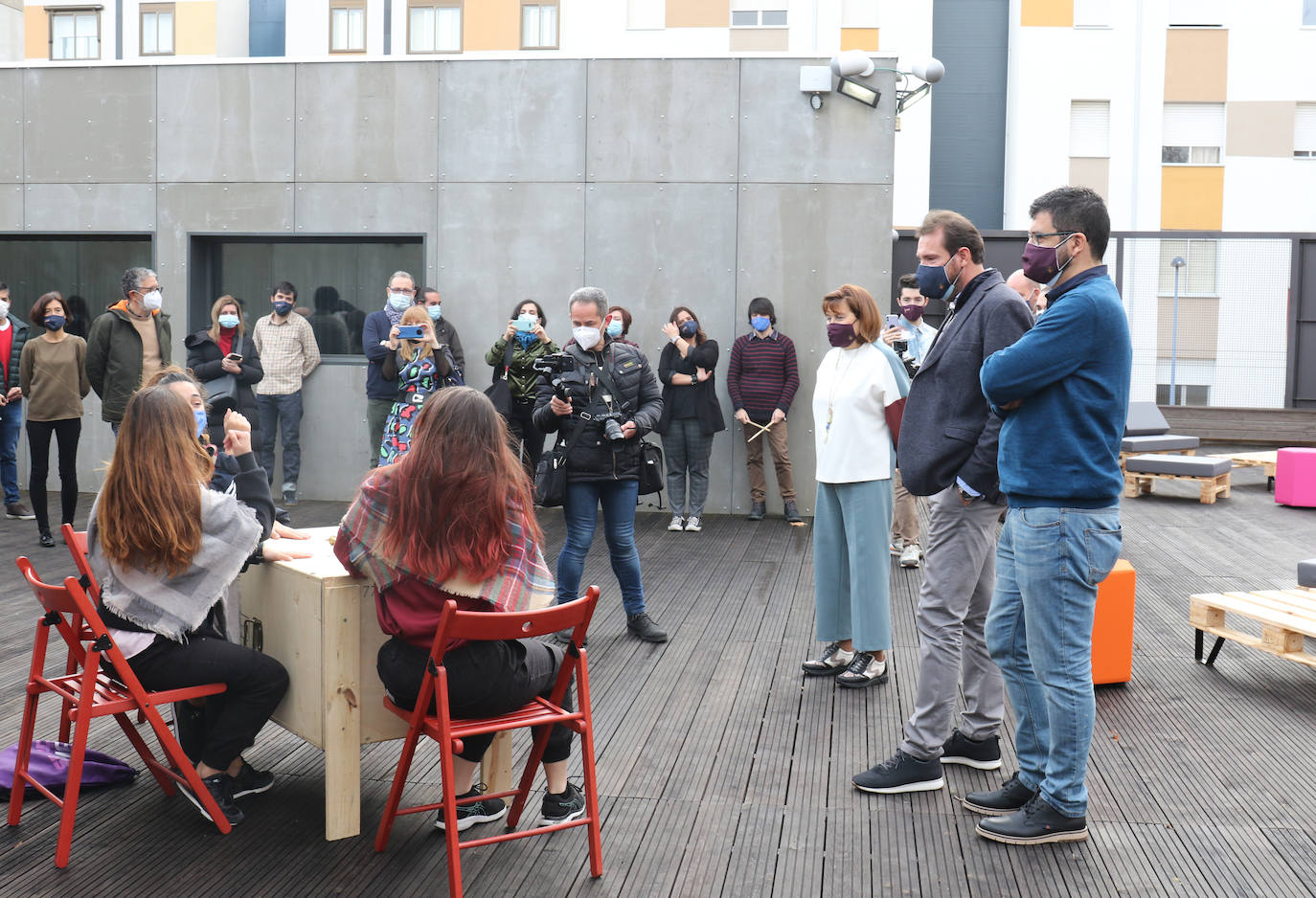 Fotos: Inaugurado el nuevo Espacio Joven de la Zona Norte de Valladolid