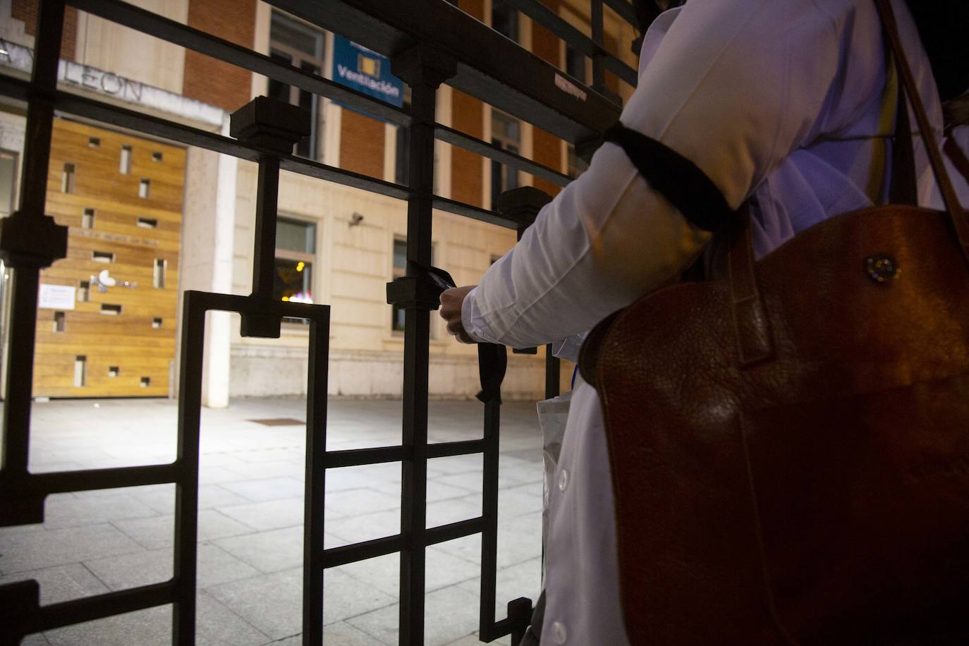 Fotos: Protesta de sanitarios en Valladolid