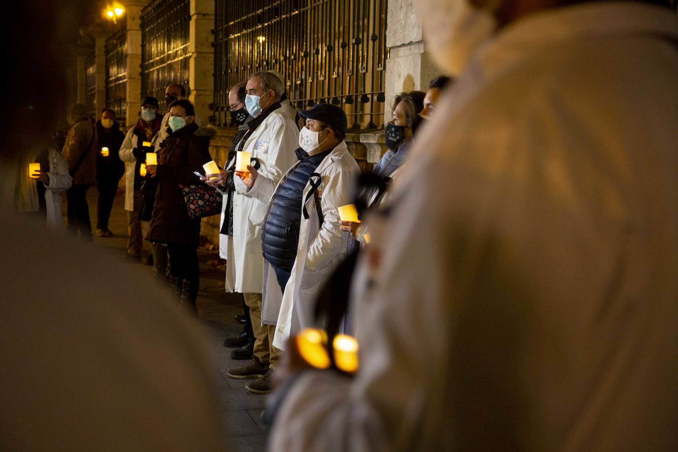 Fotos: Protesta de sanitarios en Valladolid