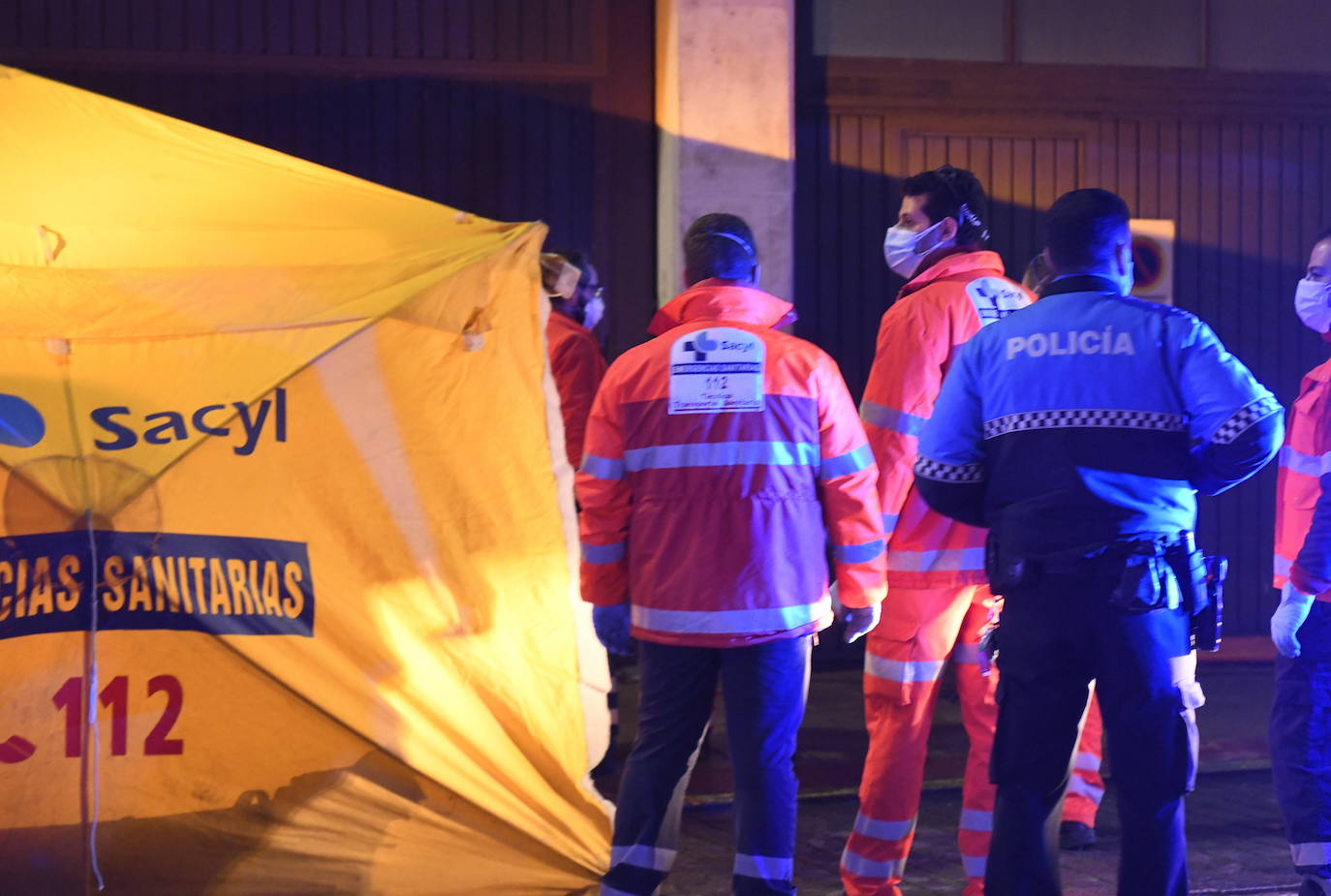 Fotos: Incendio en la calle Italia de Valladolid