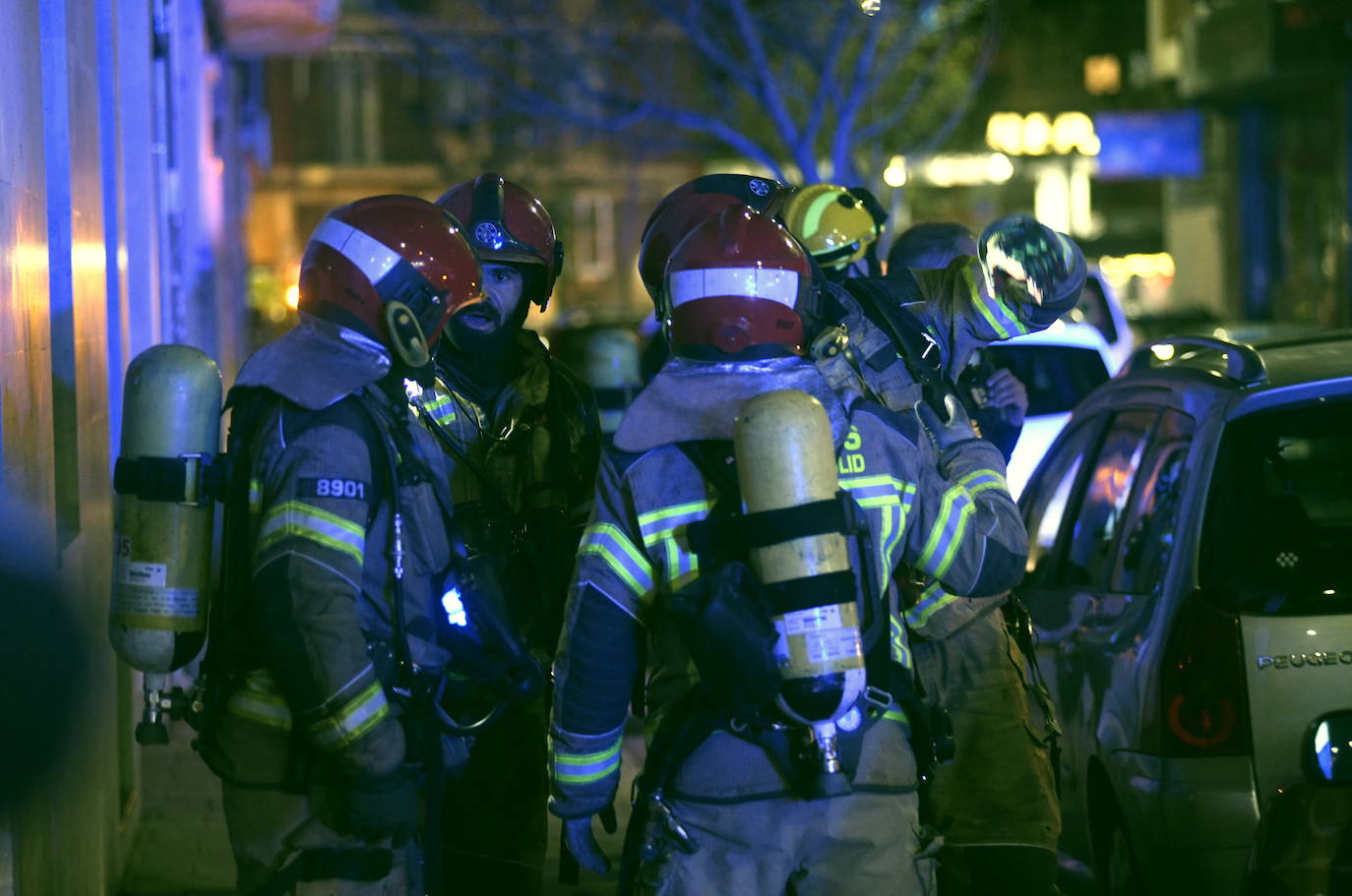 Fotos: Incendio en la calle Italia de Valladolid