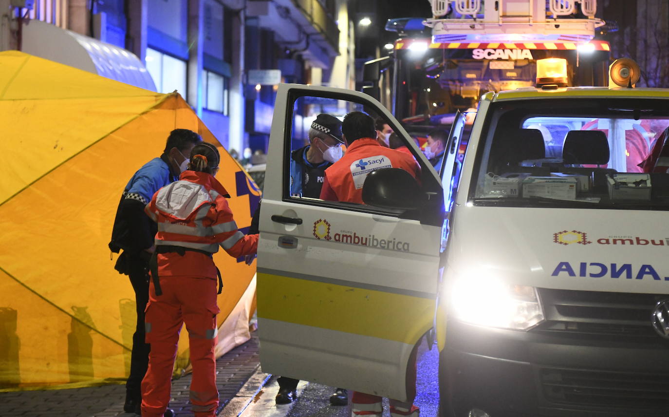 Fotos: Incendio en la calle Italia de Valladolid