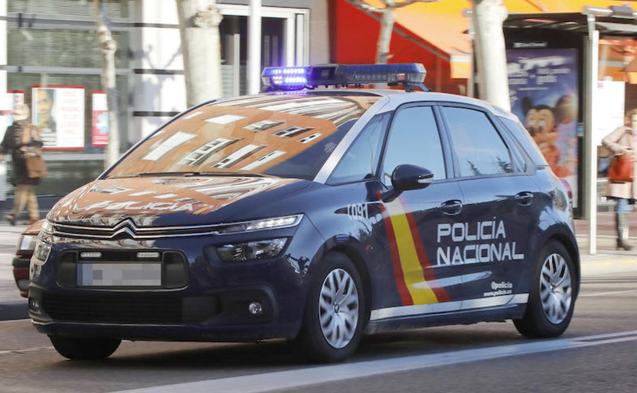 Un coche de la Policía Nacional.