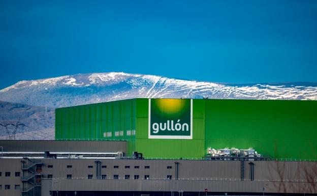 La fábrica de Galletas Gullón en Aguilar de Campoo. 