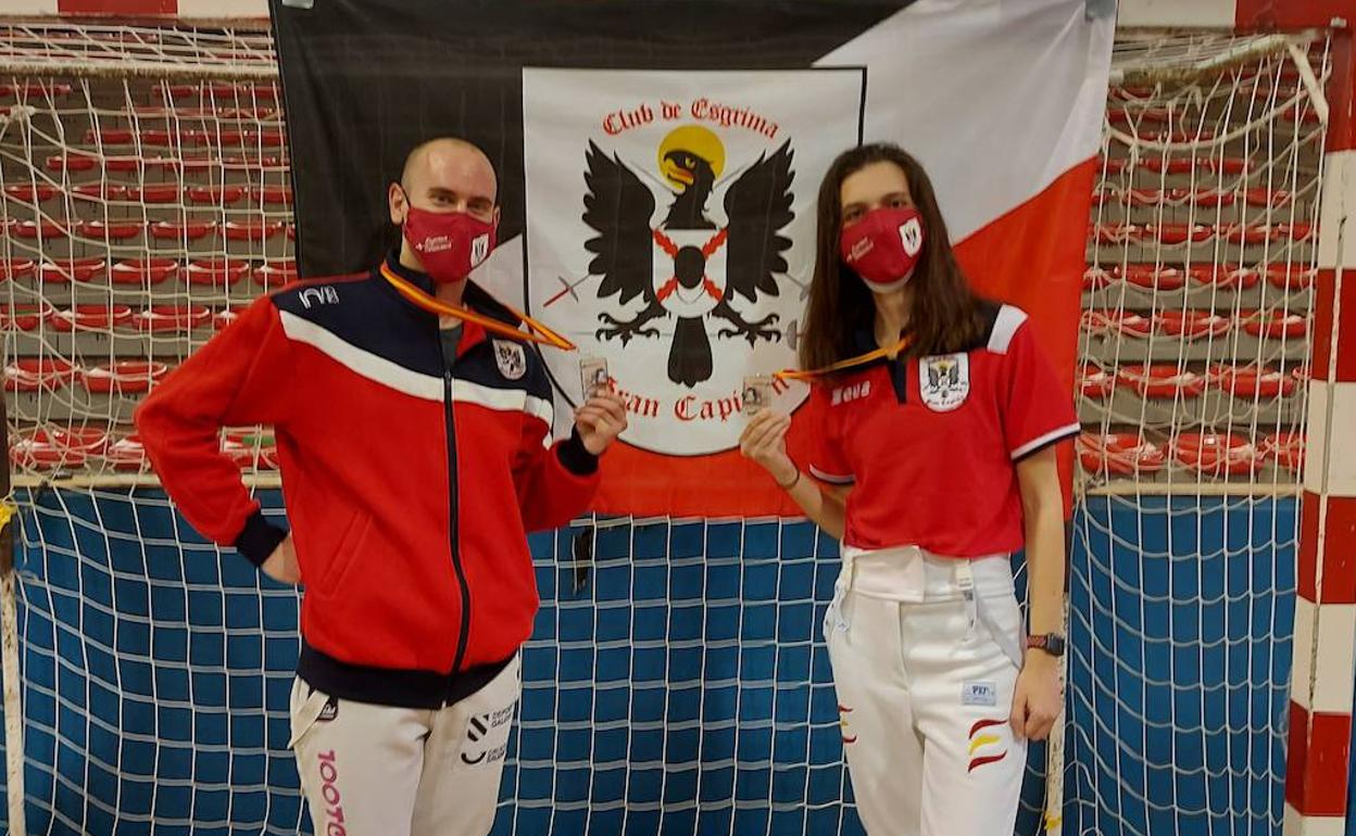 Buenos resultados para el Gran Capitán en el torneo de esgrima de Cáceres