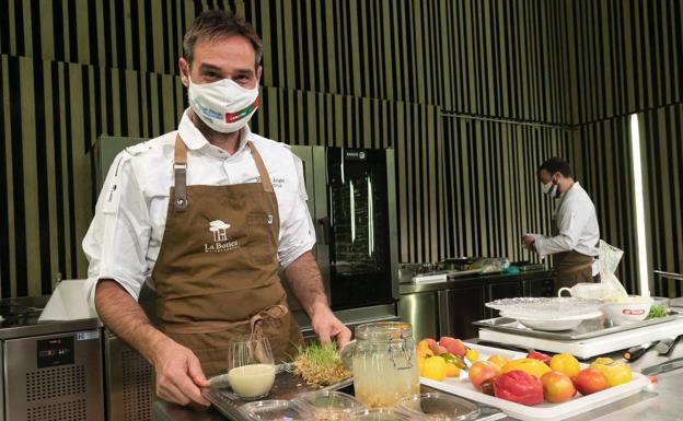 Miguel Ángel de la Cruz, en San Sebastián Gastronimika.