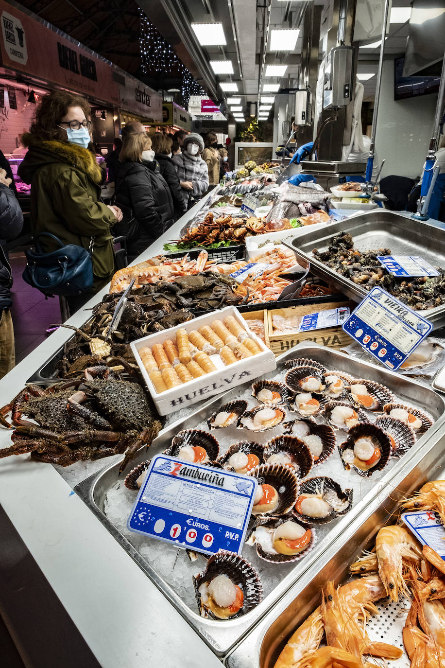 Fotos: Los mercados de preparan para las compras de Navidad