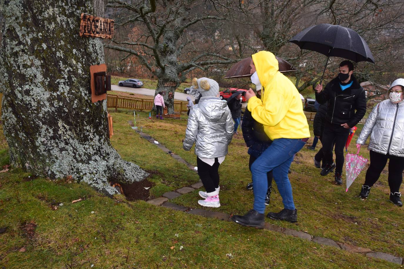 Jornada inaugural de las visitas a la casa del Ratoncito Pérez en Velilla del Río Carrión.