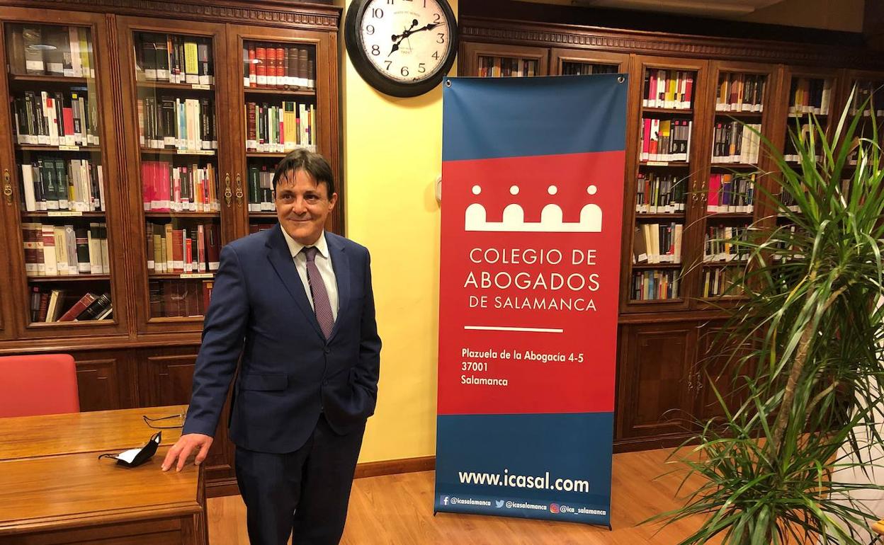 José Javier Román, elegido nuevo decano del Colegio de Abogados de Salamanca