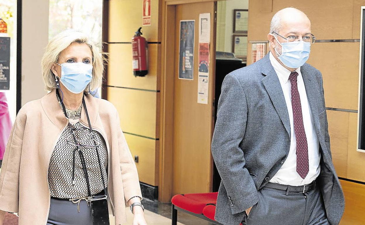 Igea y Casado, en una imagen de archivo. 