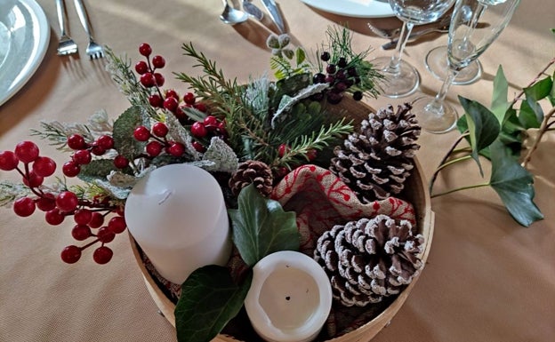 Imagen principal - La decoración perfecta para estas navidades