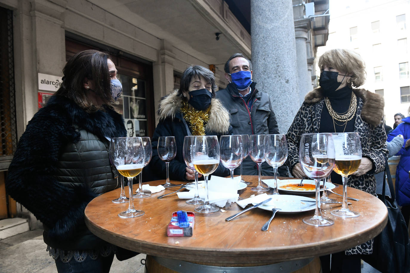 Fotos: Ambiente en Valladolid capital durante las horas previas a la Nochebuena