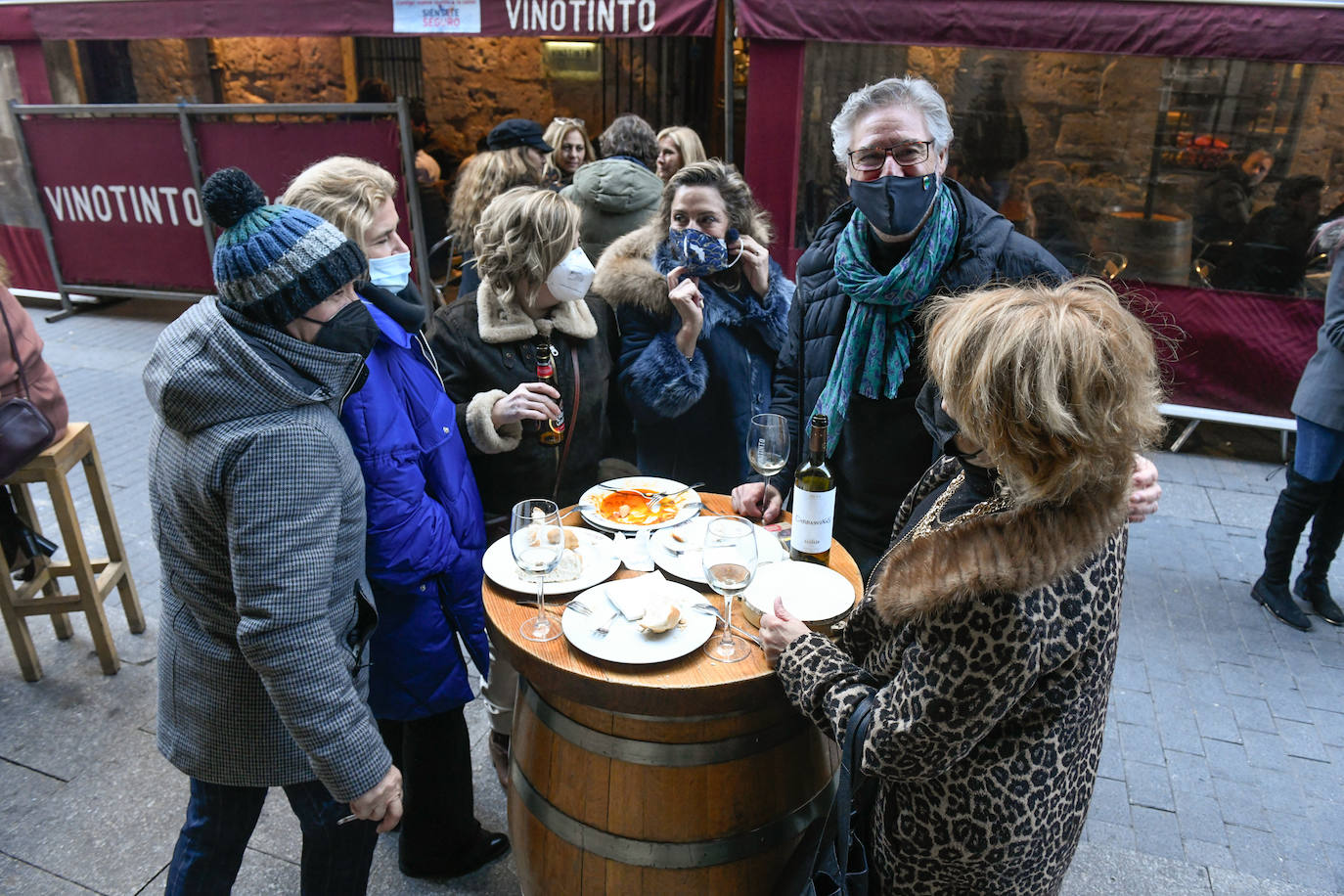 Fotos: Ambiente en Valladolid capital durante las horas previas a la Nochebuena