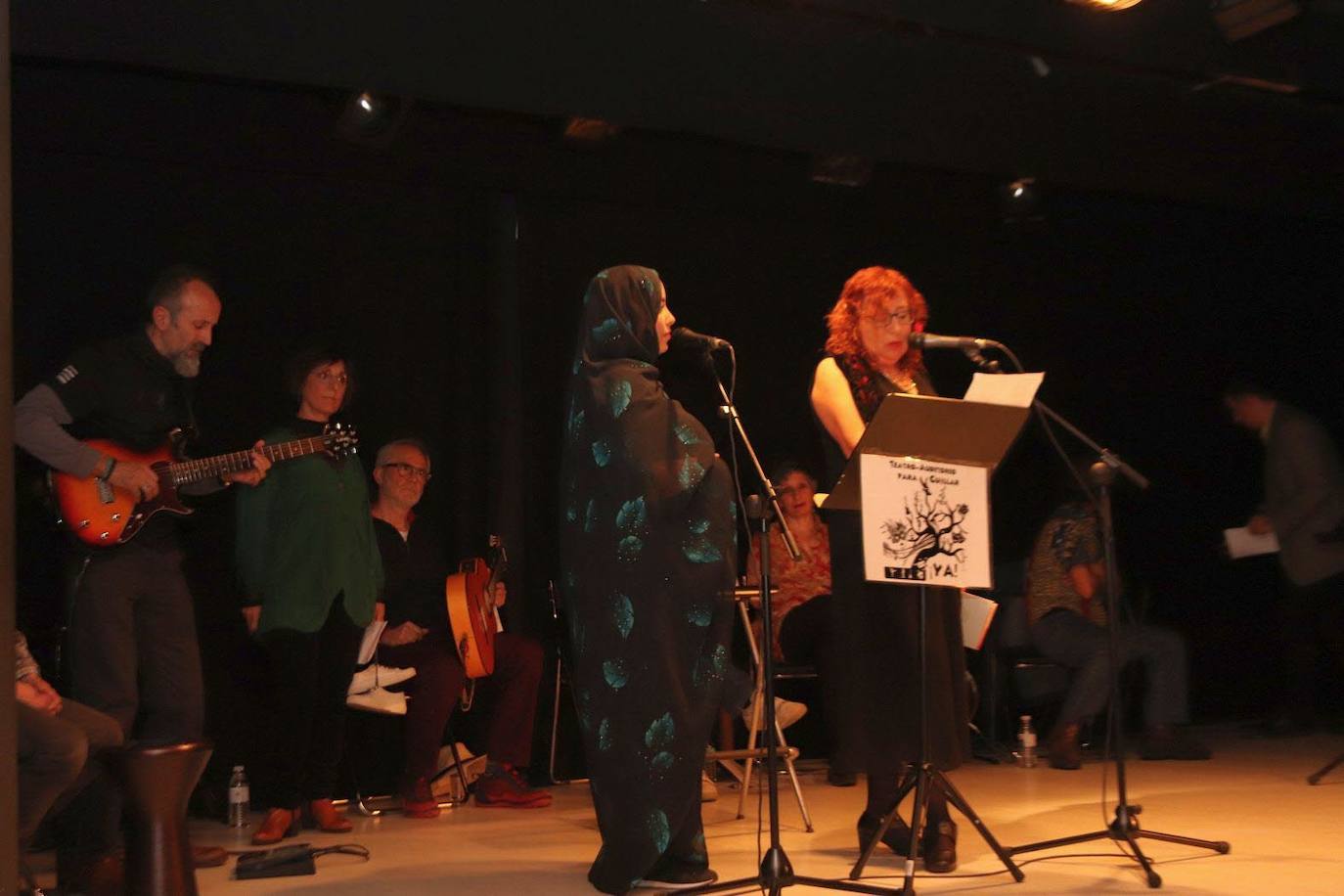 Edición de 2019 de la gala de micros abiertos de poesía.