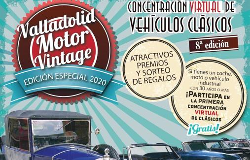 Cartel promocional de Valladolid Motor Vintage 2020.