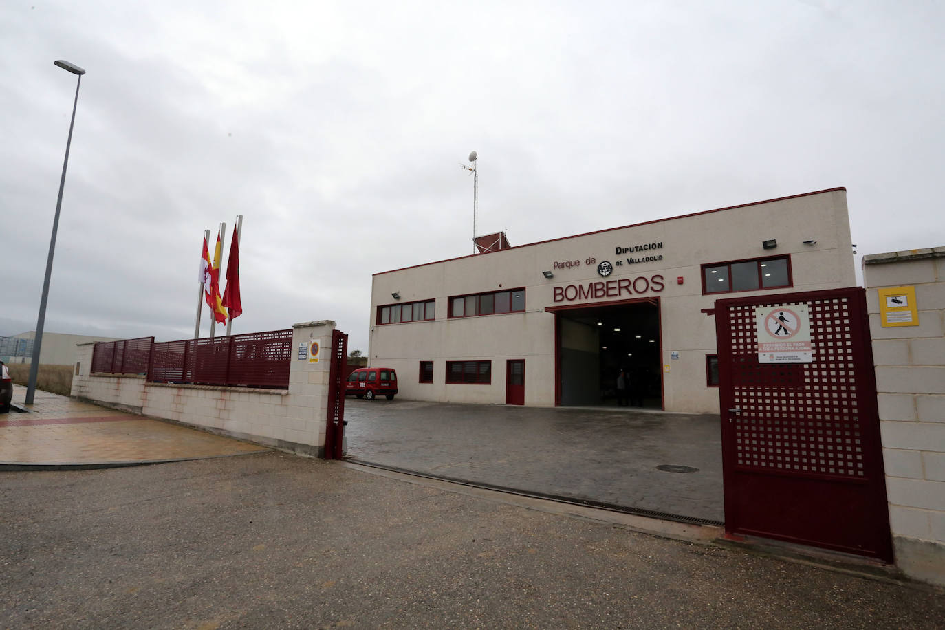 Fotos: Visita al parque de bomberos de la Diputación de Valladolid