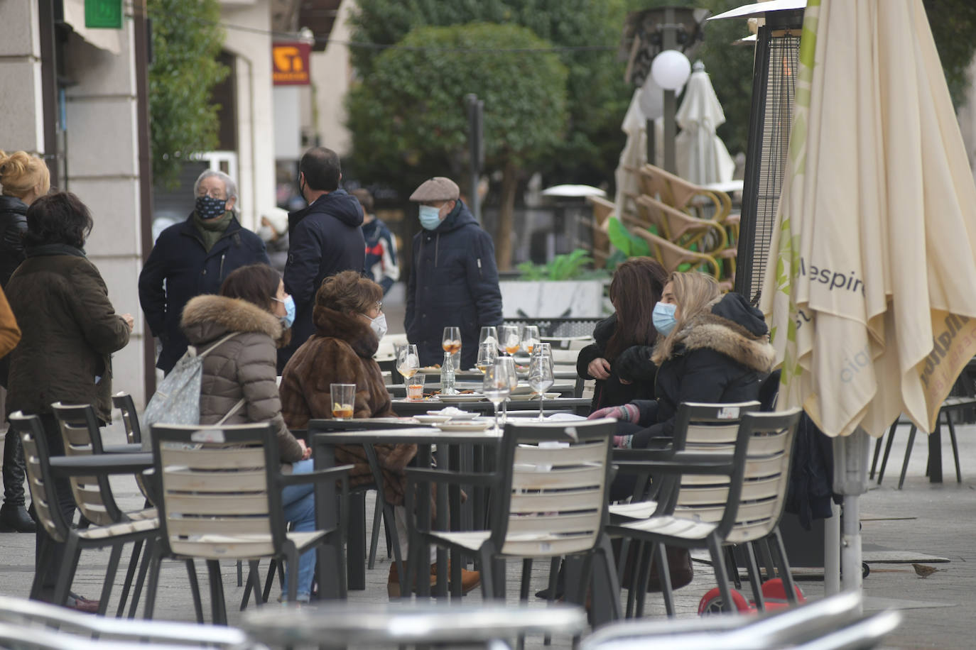 Fotos: Ambiente de Año Nuevo en Valladolid