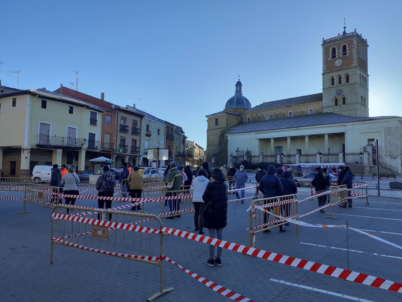 Fotos: Cribado en Villalón de Campos