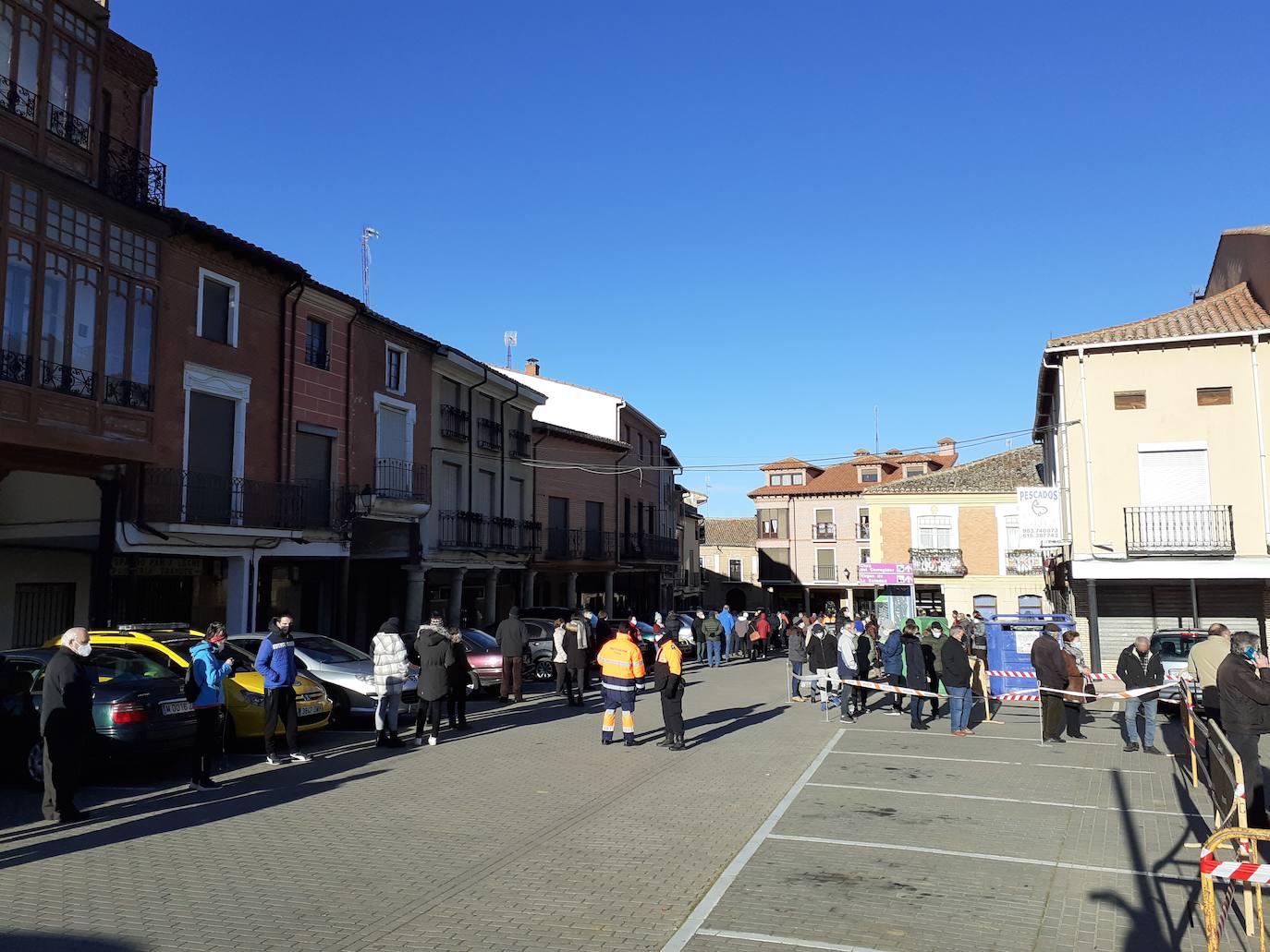 Fotos: Cribado en Villalón de Campos