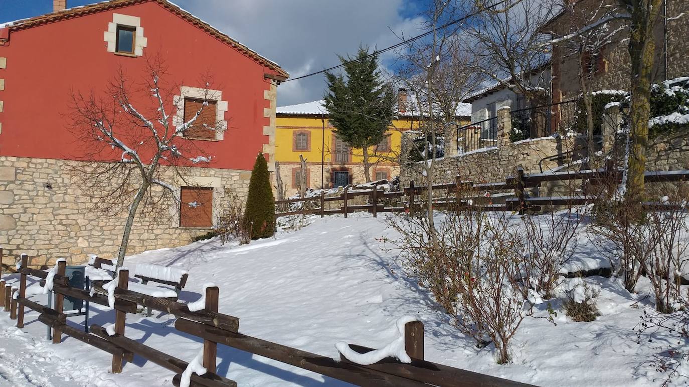 Fotos: Nieve en Valoria de Aguilar