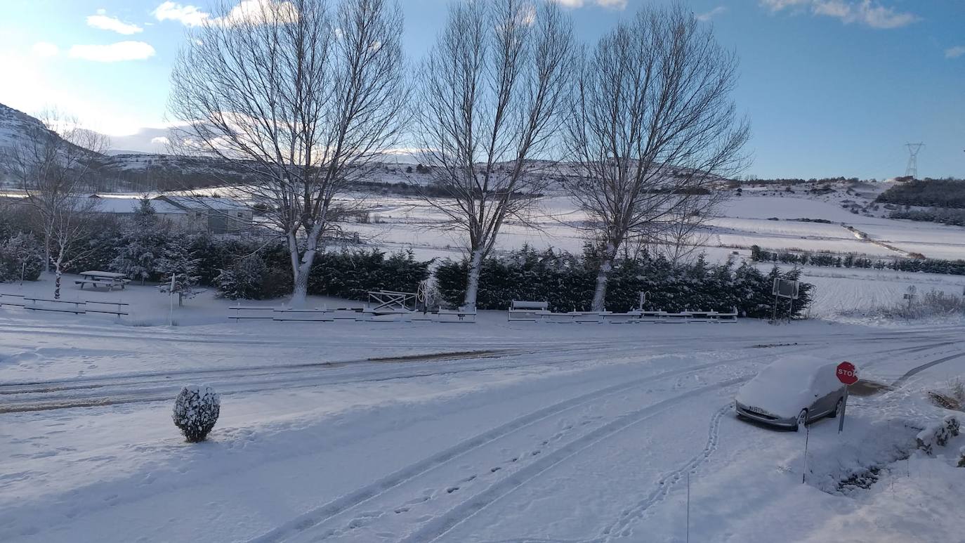 Fotos: Nieve en Valoria de Aguilar