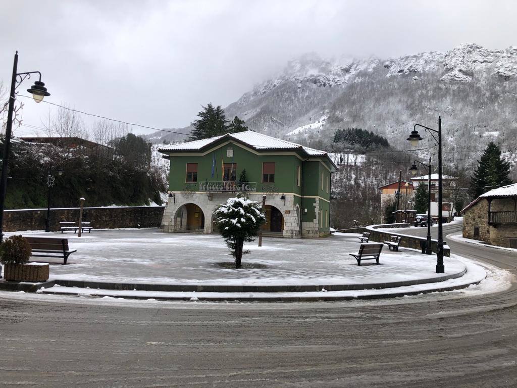 Fotos: Temporal de nieve en Asturias y León