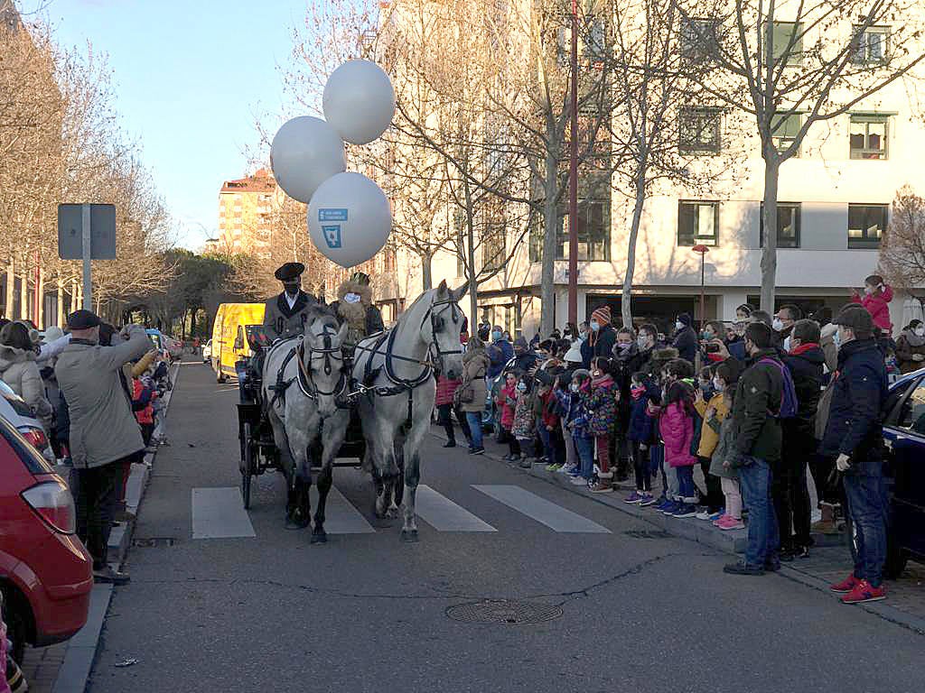 Fotos: La extraña Cabalgata de Reyes en Valladolid