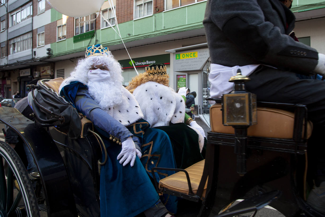 Fotos: La extraña Cabalgata de Reyes en Valladolid