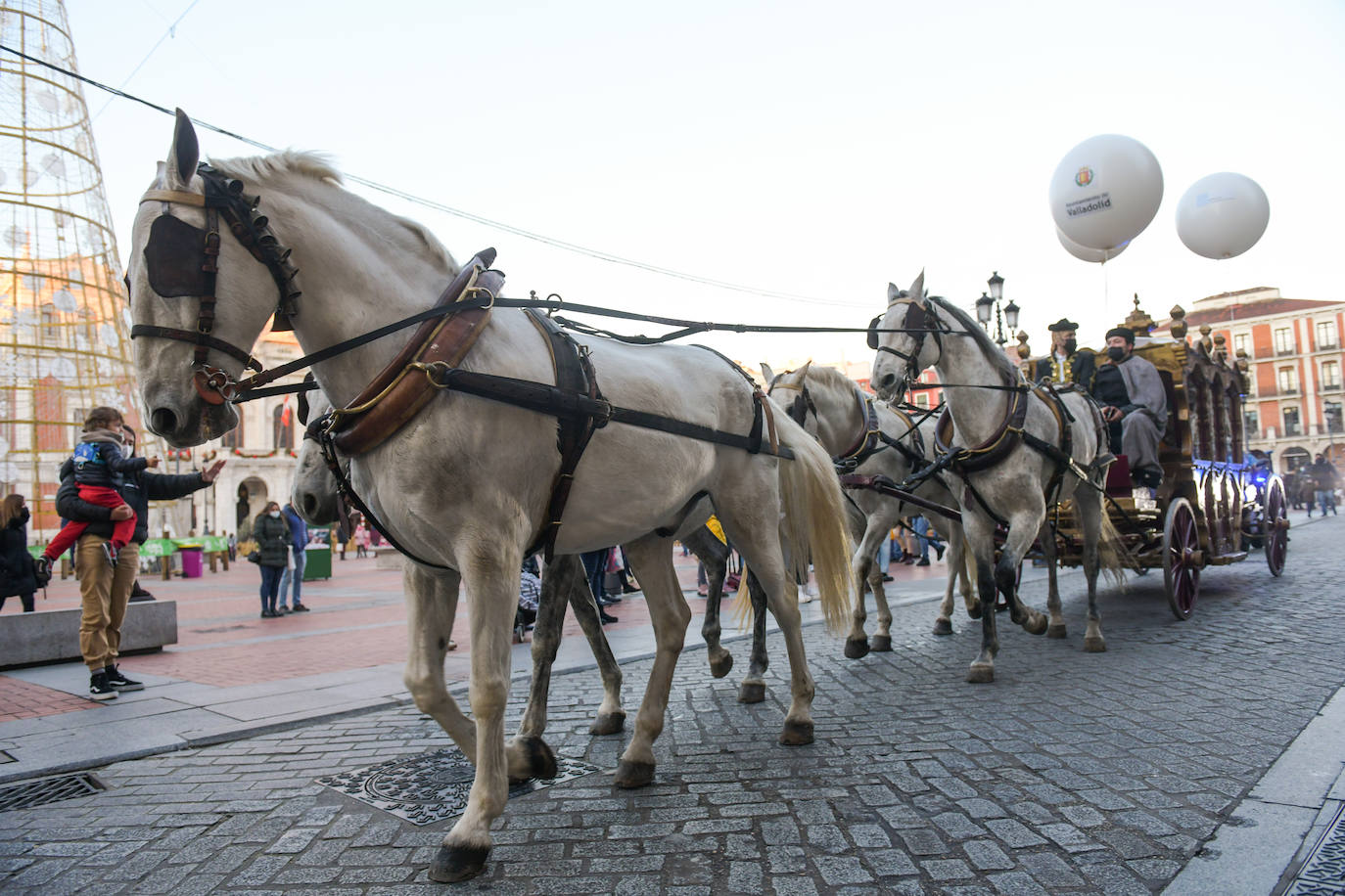 Fotos: La extraña Cabalgata de Reyes en Valladolid