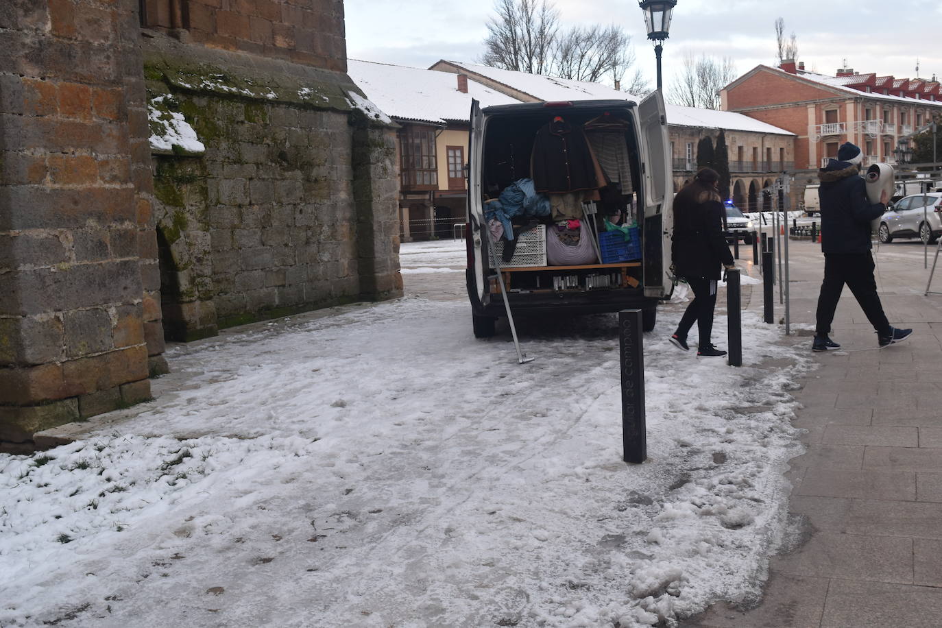 Fotos: El hielo invade Aguilar de Campoo