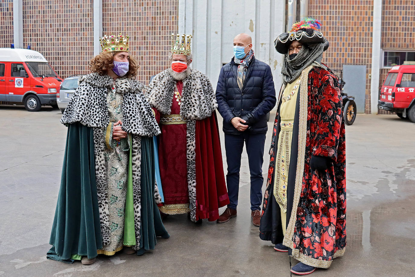 Fotos: Los Reyes Magos visitan León