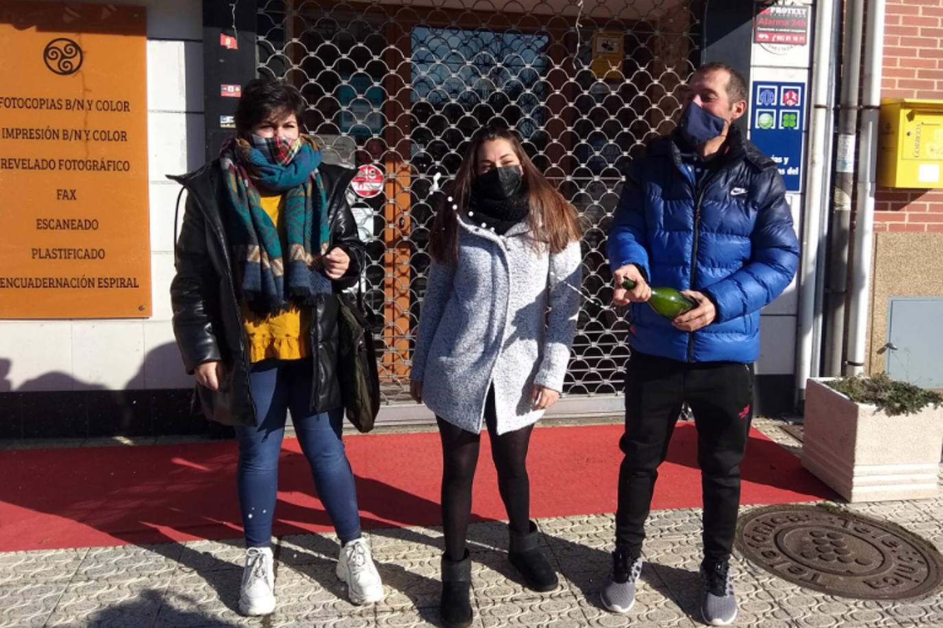 El Gordo cae en Puente Villarente (León).