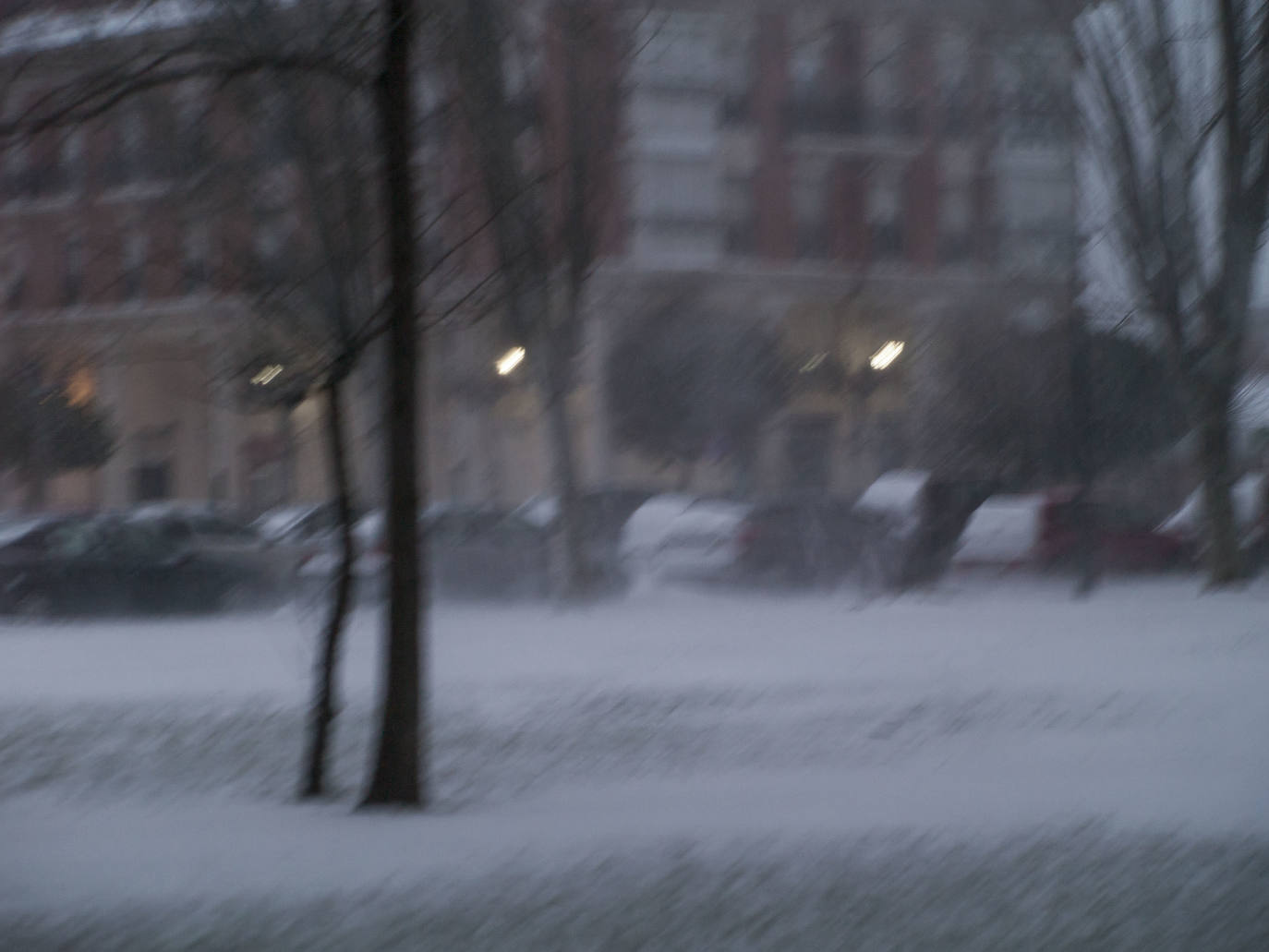 Fotos: Nieve en Laguna de Duero