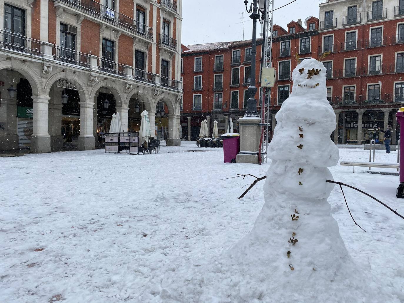 Fotos: Las bellas estampas que deja la nieve