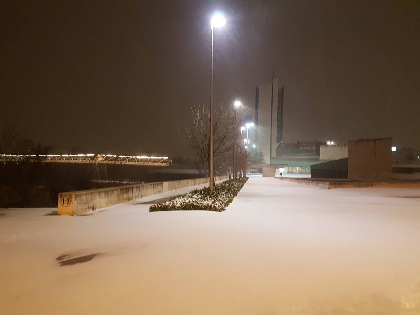 Fotos: Valladolid amanece teñida de blanco