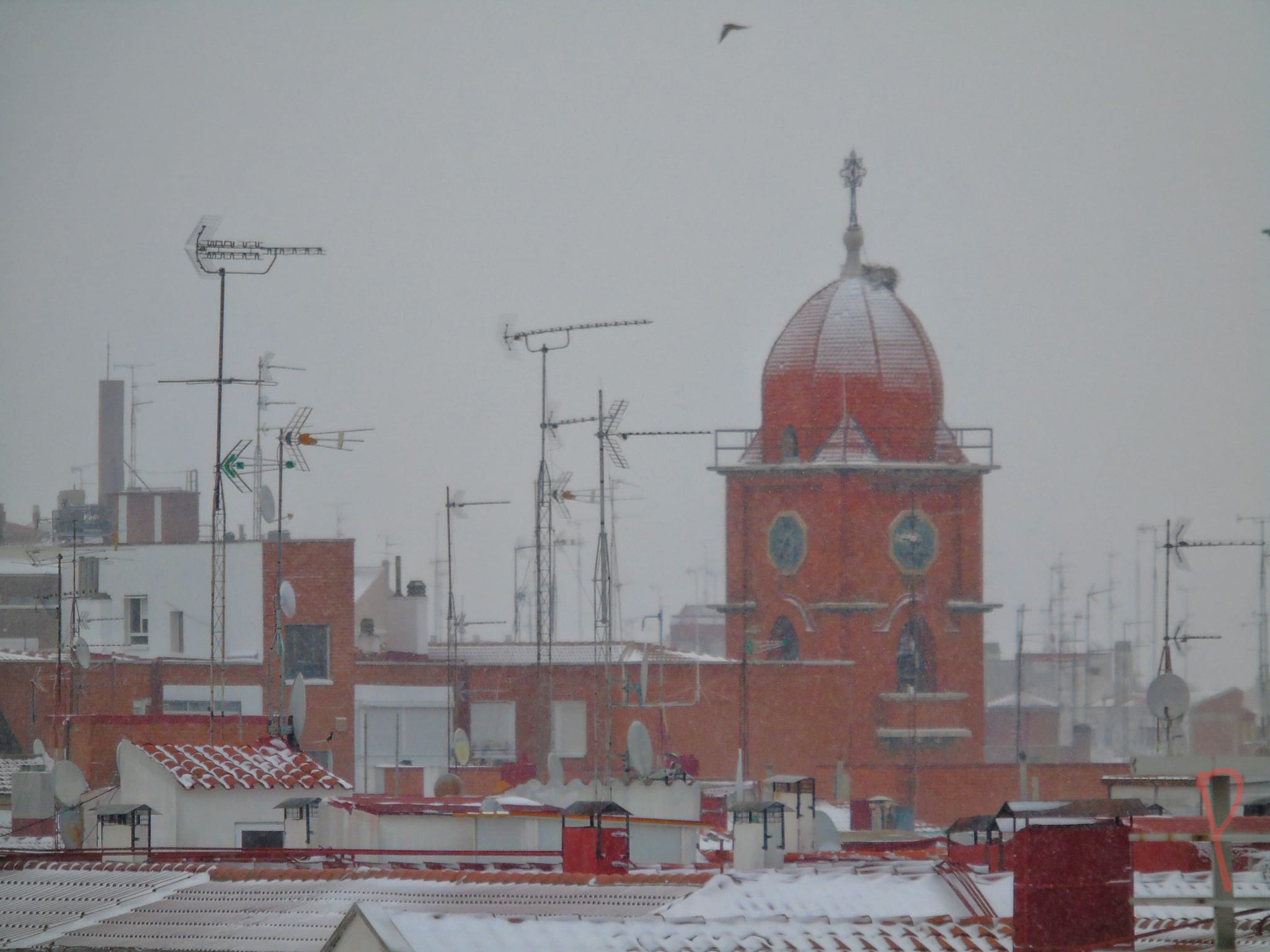 Entorno de rco de Ladrillo, Iglesia del Carmen, en Delicias.