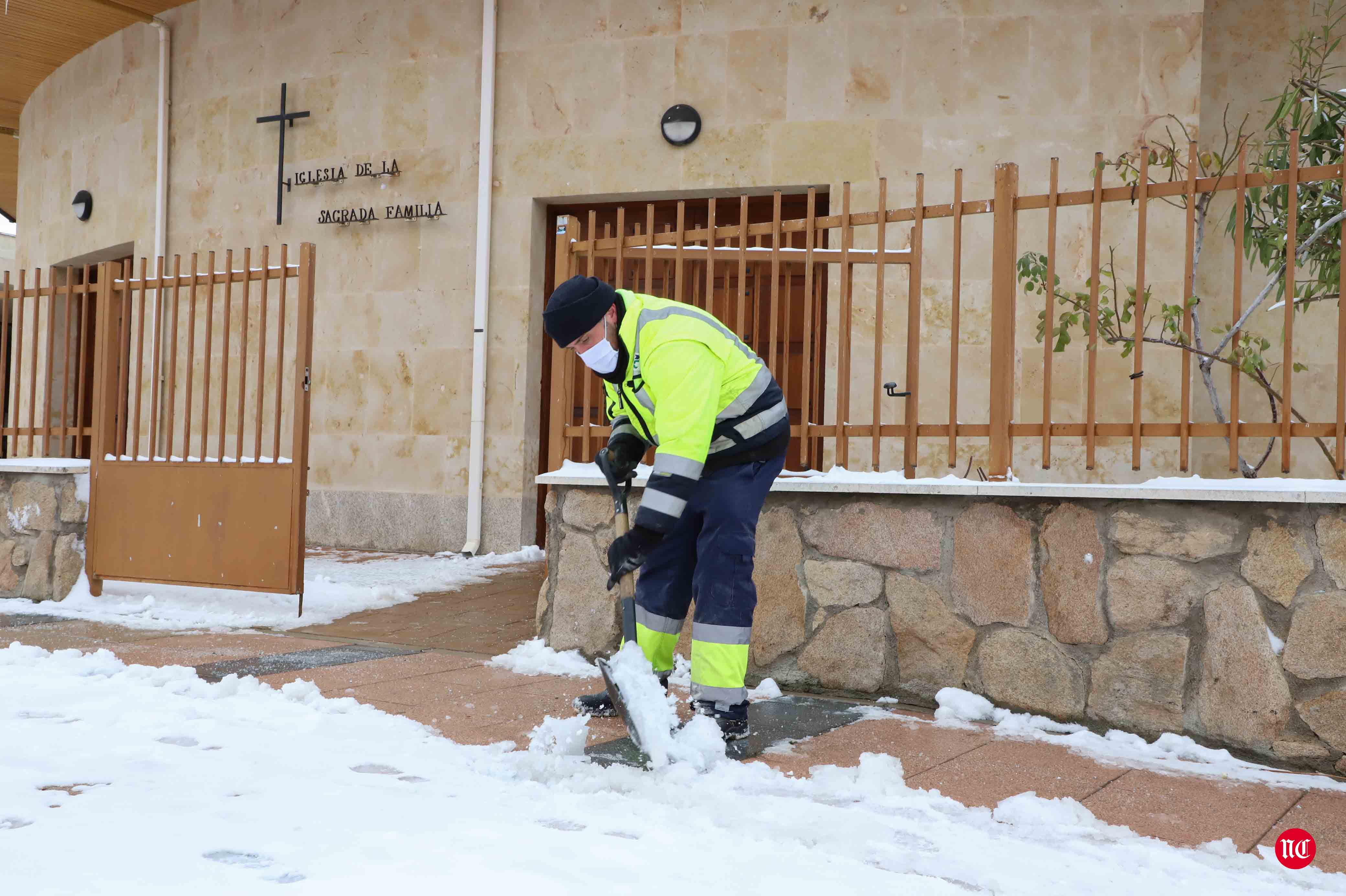 Fotos: Salamanca intenta recuperarse de Filomena con el frío y el hielo como protagonistas