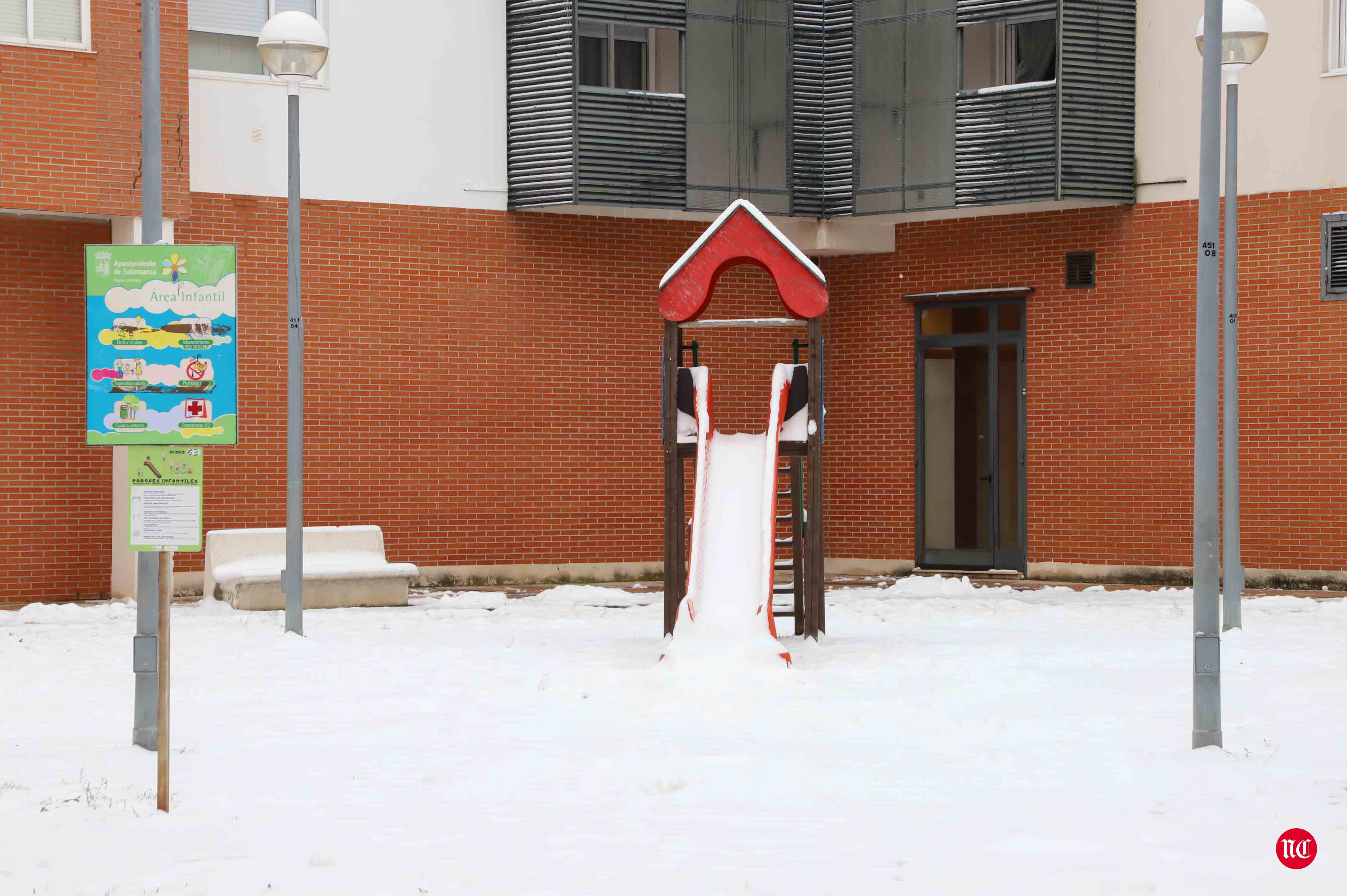 Fotos: Salamanca intenta recuperarse de Filomena con el frío y el hielo como protagonistas