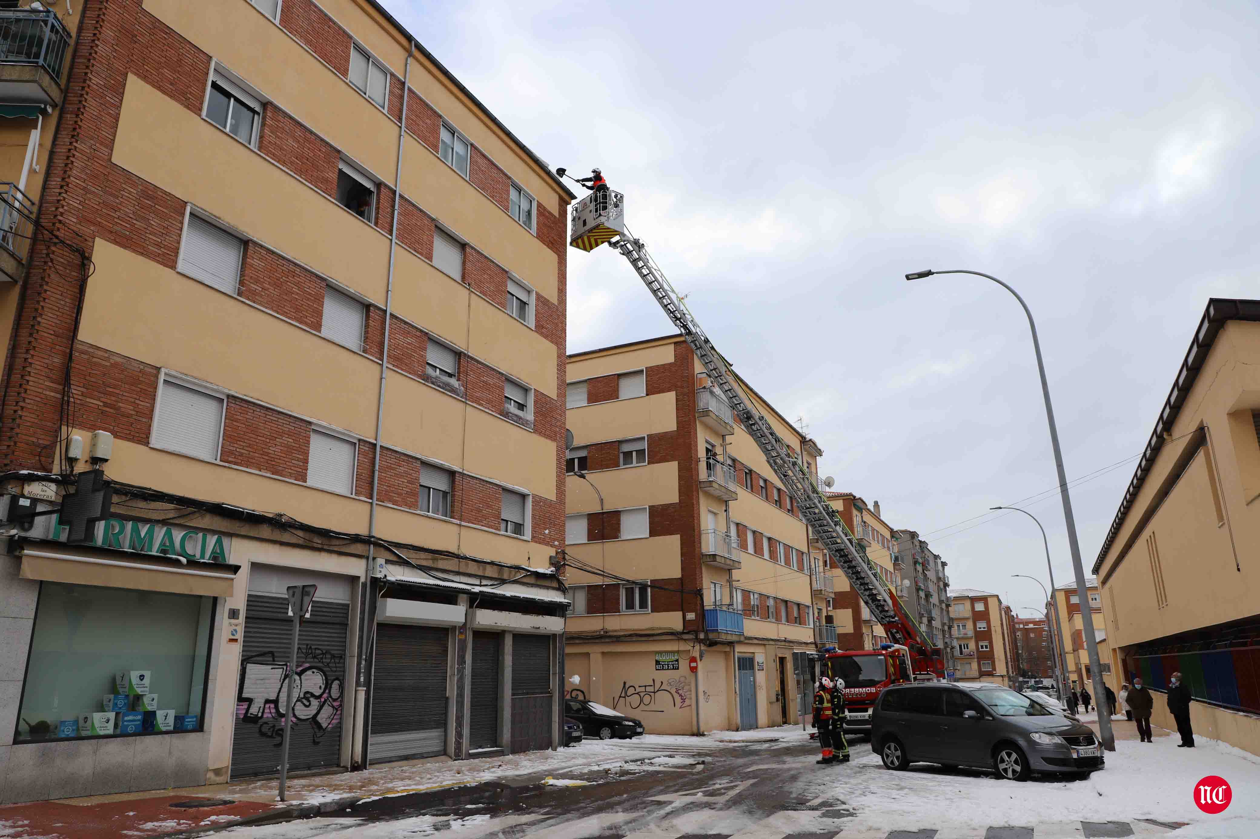Fotos: Salamanca intenta recuperarse de Filomena con el frío y el hielo como protagonistas