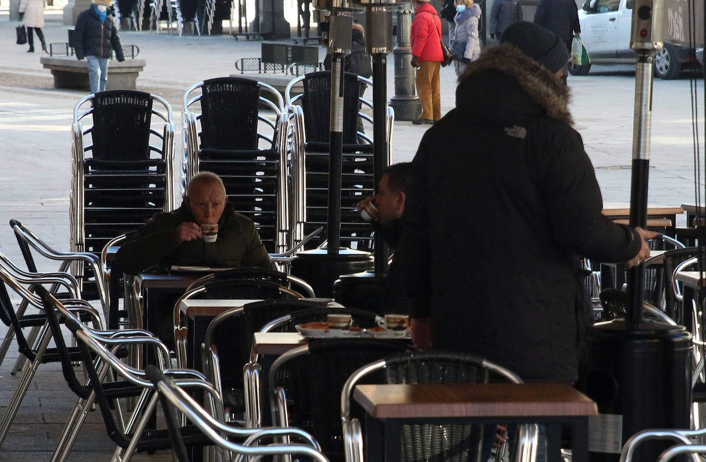 Jornadas de frío extremo en Segovia y provincia