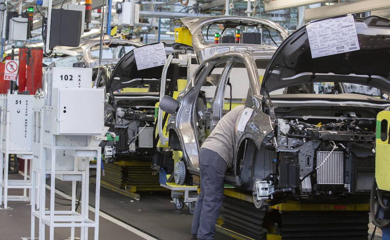 Factoría de montaje de Renault en Valladolid.