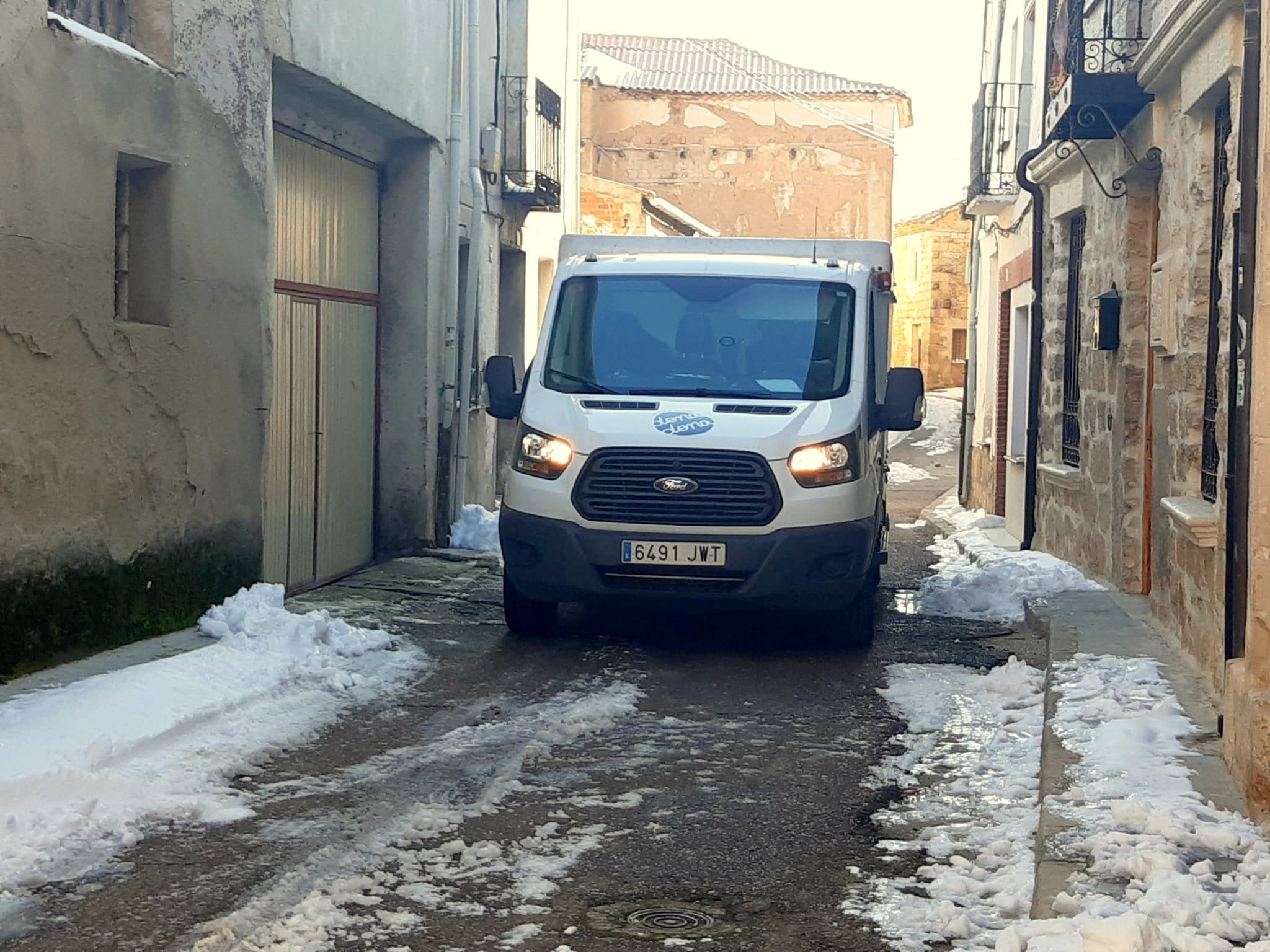 Fotos: Remite el temporal de nieve en el Cerrato